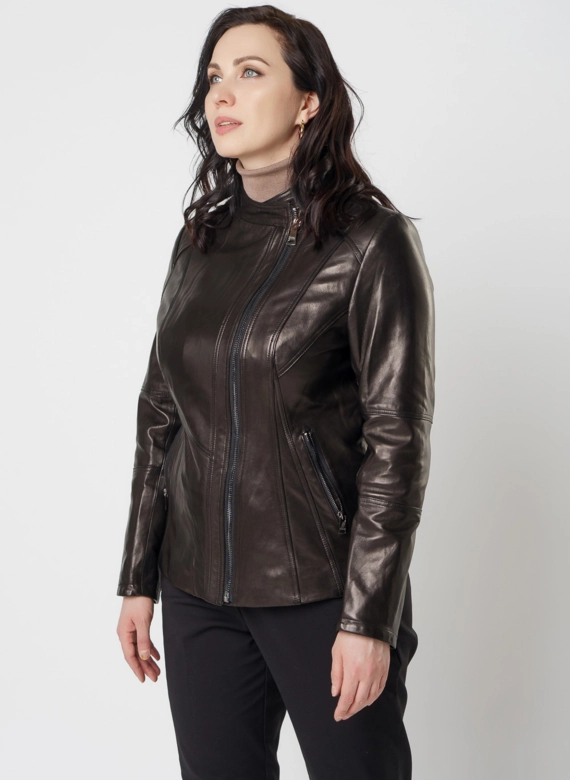 Куртка из натуральной кожи