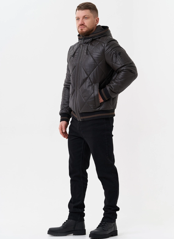 Куртка мужская из натуральной кожи 