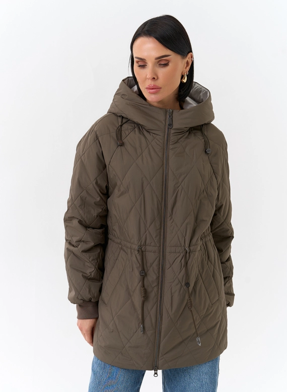 Женская куртка с капюшоном 